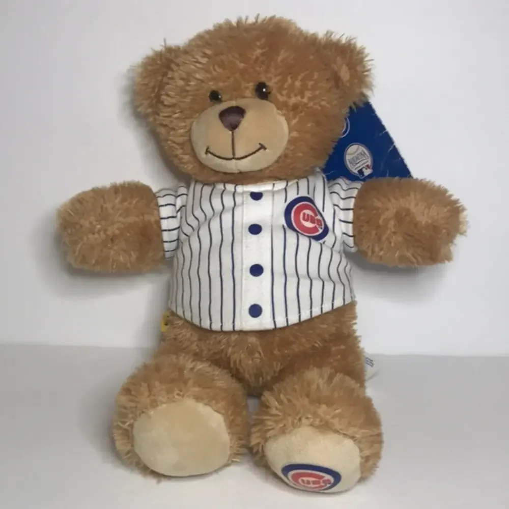 NWT BuildaBear Workshop‎ Chicago Cubs Limited Edition Sponsored by Aquafina 2010